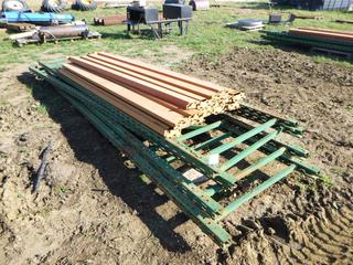 Qty of Pallet Racking  *Located Off Site Near Dunstable, AB, For More Information Contact Connor At 780-218-4493*