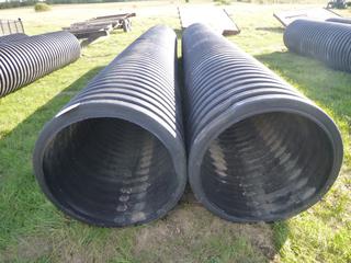 (2) 20 Ft. x 30 In. Culvert *Located Off Site Near Dunstable, AB, For More Information Contact Connor At 780-218-4493*