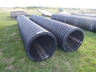 (2) 20 Ft. x 30 In. Culvert *Located Off Site Near Dunstable, AB, For More Information Contact Connor At 780-218-4493*