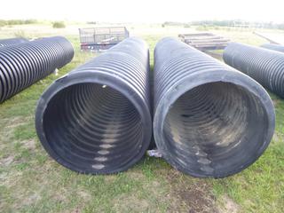 (2) 20 Ft. x 30 In. Culvert *Located Off Site Near Dunstable, AB, For More Information Contact Connor At 780-218-4493*