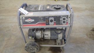 Briggs & Stratton 1650 Engine Series 342cc Portable Generator. Showing 466hrs. SN 10019485647 *Note: Running Condition Unknown*