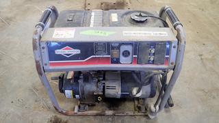 Briggs & Stratton 1650 Engine Series 342cc Portable Generator. Showing 531hrs. SN 1019485546