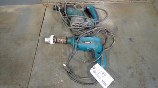 Makita 120V Drill C/w Makita 120V Concrete Drill