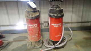 (2) Hilti DWP10 10L Portable Water Supply Tanks