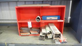 Storage Unit C/w Welding Rods And Framing Nails