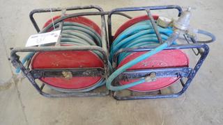 (2) Hose Reels C/w Air Lines