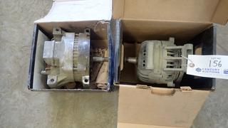 (2) Used Alternators