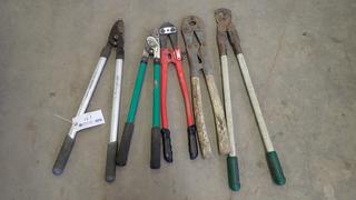 Qty Of Cutters, Shears And Crimpers