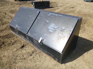 30in X 96in X 36in 2-Door Steel Storage Box