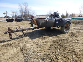 Sullair Compressor Motor Trailer C/w Pneumatic Jack Hammer *Note: Parts Only*