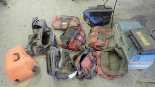 Qty Of Tool Bags And Tool Boxes C/w Contents