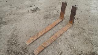 4ft Skidsteer Forks