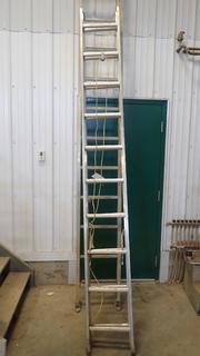 Lite 20ft Extension Ladder C/w Louisville 14ft Aluminum Ladder