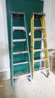 Featherlite 6ft Step Ladder C/w Werner 6ft Step Ladder