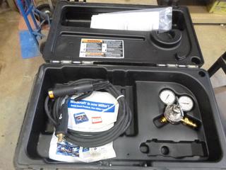 Miller High Pressure Gas Regulator, 15 Ft. Long, 4 AWL Stinger and Miller Case (D1)