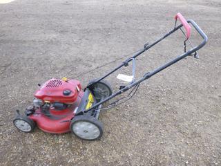 21 In. Troy-Bilt Walk-Behind Gas Lawn Mower, Model 12A-565T563, 6.75 HP