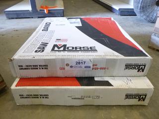 (2)  Boxes Morse Challenger Industrial Bandsaw Blades, 20 Ft. 6 In. x 0.05 x 1 1/2 In. (J3-1)