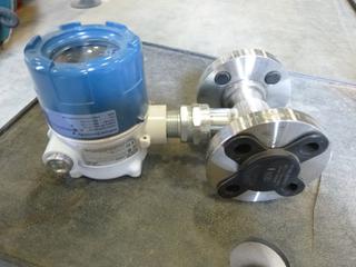 Turbines Inc. Flow Meter w/ 1 In. 300 316 Stainless Steel Flange, Model TMG0100L-F-300, S/N 69658-101602-01 (D2)