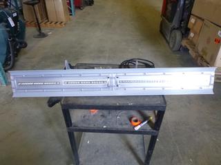 Unused Dialight 4 Ft. All Weather Linear Battery Fixture, Part LSD3C4MNP, With Mounting Bracket (T2-3)