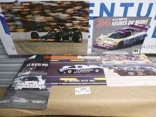 Assortment of Racing Posters (Upstairs)