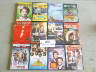 Assortment of Comedy DVD Movies (Upstairs)