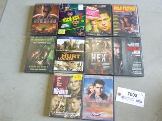 Assortment of Action DVD Movies (G1)