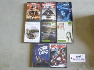 Assortment of Horror DVD Movies (G1)