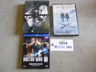 The X-Files, Season 1 DVD Set, and Doctor Who, Series 7 - Part 1 DVD Set (G1)