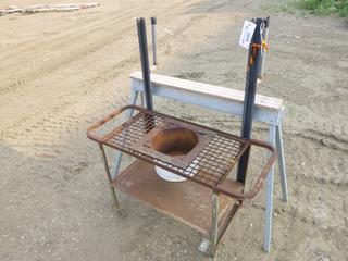 Wash Cart, Milwaukee Tool Stand / Saw Horse
