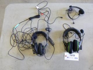 (3) Turtle Beach Earforce X32, X12 and Xbox Headset (G1)