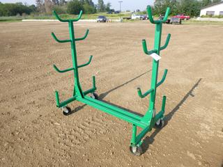 Greenlee 668 4 Tier Conduit/Pipe Metal Rolling Rack (Row 3-5)