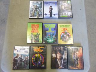 Assortment of Film Series DVD Movies (G1)