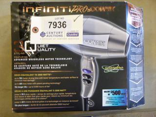 (1) Unused Conair Infiniti Pro Brushless Dryer Styling Tool (G2)