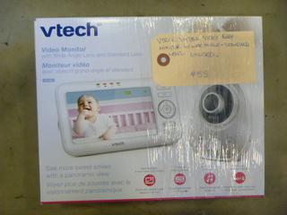 (1) Unused Vtech VM352 Video Baby Monitor w/ Wide Angle and Standard Lens (G2)