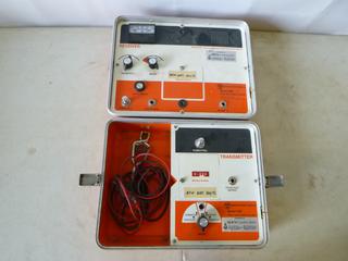 (1) Metrotech Pipe and Cable Locator, Model 480, Transmitter and Receiver (D2)