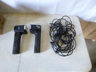 Qty of Metz 60-40 Camera Flashes w/ Cables (G1)
