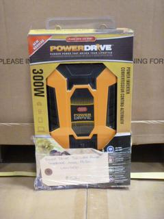 Unused Powerdrive PD300 300 Watt Power Inverter (C1)