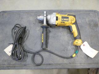 Dewalt 1/2 In. VSR Drill w/ Handle, Model DW245 *Note: Working Condition Unknown* (E-1) 