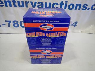 (2) Unused Uniweld Acetylene Regulator, Model RUH8211 (D2)