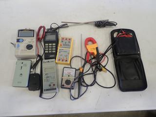 Qty of Testing Equipment, RCC 320 Digital Insulation Tester, Light Meter, Motor Rotation Tester, Fluke i400 AC Current Clamp, Etc.(D2)
