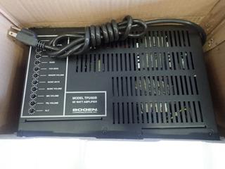 Unused Bogen Communications Telephone Paging Amplifier, Model TPU60-B, 60 W Output, SN 123400405 (G1)