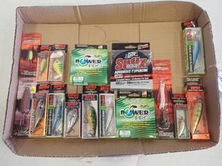 Unused Qty of Fishing Lines and Lures (G1)