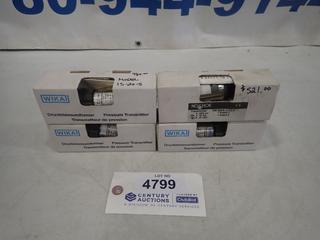 Unused Wika 15-205 Pressure Transmitters c/w Wika 100-5000-1-1-3-7 Pressure Transmitter (D1)