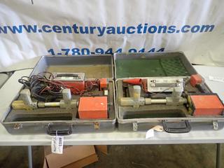 (2) Metrotech 810 Pipe/Cable Locator c/w Box of Clamps (R-2-3)