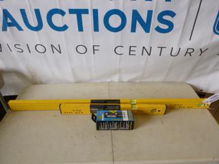 (1) 2 Ft. and (1) 4 Ft. Smart Tool Electronic Levels, C/w Handheld Level  (E-1) 