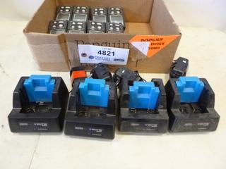 (8) Ventis MX4 Multi Gas Monitors w/ (4) Chargers (D2)