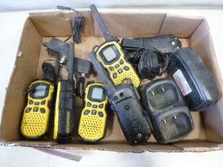 (6) Motorola 2 way Radios with Chargers and Cords, Model MS560C8 (D2)