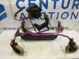 R82 Bronco Gait Trailer Pediatric Walker