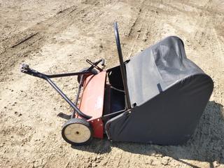 Lambert TW-31 CS Tow Behind Lawn Sweeper w/ Detachable Hopper