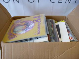 Qty of Assorted Vinyl Records, Includes Van Halen, Aerosmith, Eric Clapton and More (G1)